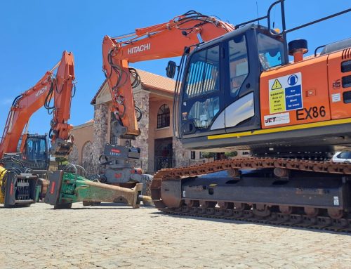 Latest additions to the most advanced demolition equipment fleet in Africa